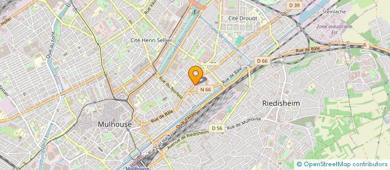 localisation de l'entreprise 897 508 800   MULHOUSE