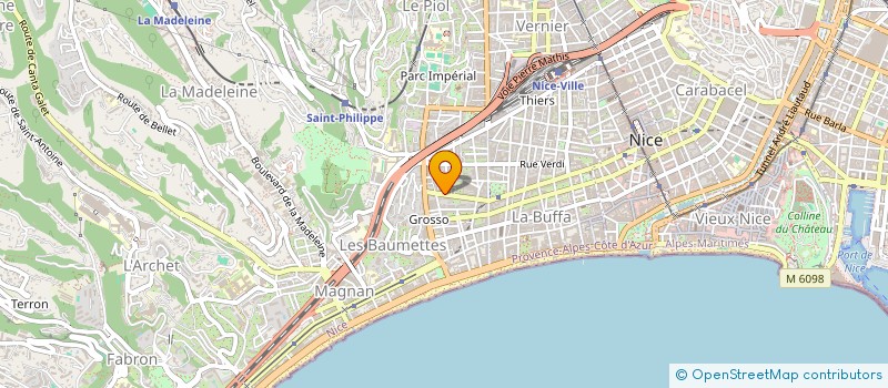 localisation de l'entreprise 897 521 142   NICE