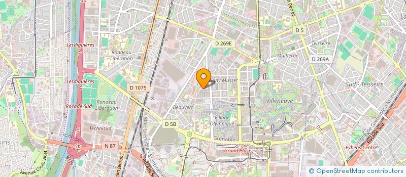 localisation de l'entreprise 897 521 522  à GRENOBLE