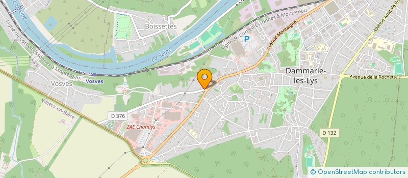 localisation de l'entreprise 897 534 558 à DAMMARIE-LES-LYS