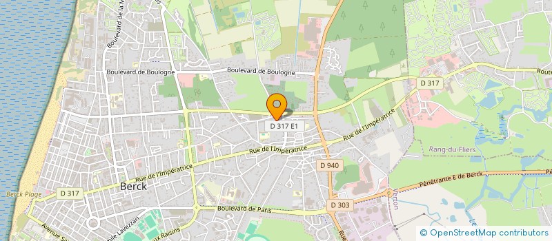 localisation de l'entreprise 897 555 371   BERCK