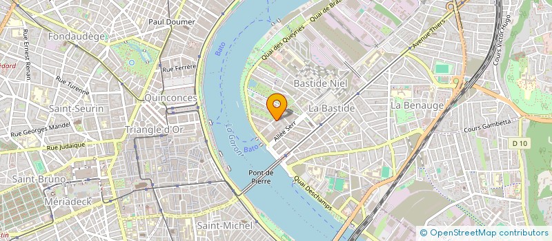 localisation de l'entreprise 897 561 726   BORDEAUX