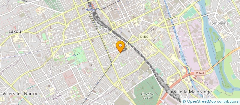 localisation de l'entreprise 897 563 672   NANCY