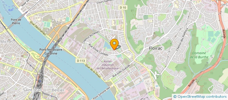 localisation de l'entreprise 897 575 650   FLOIRAC