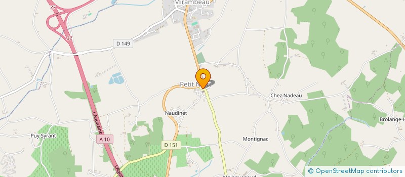 localisation de l'entreprise 897 581 633   MIRAMBEAU