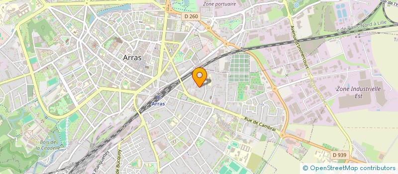 localisation de l'entreprise 897 585 543  à ARRAS