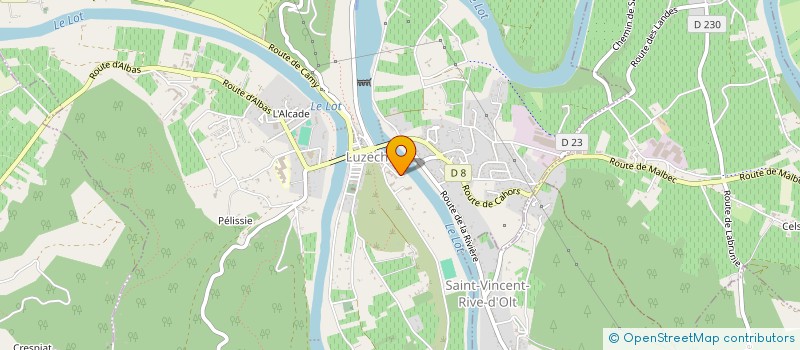 localisation de l'entreprise 897 588 760   LUZECH