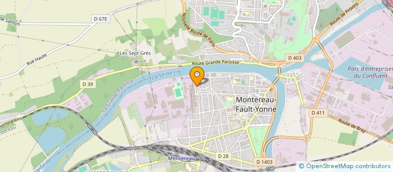 localisation de l'entreprise 897 589 867   MONTEREAU-FAULT-YONNE