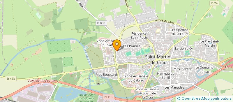 localisation de l'entreprise 897 604 864 à SAINT-MARTIN-DE-CRAU
