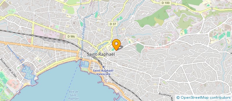 localisation de l'entreprise 897 609 897 à SAINT-RAPHAEL