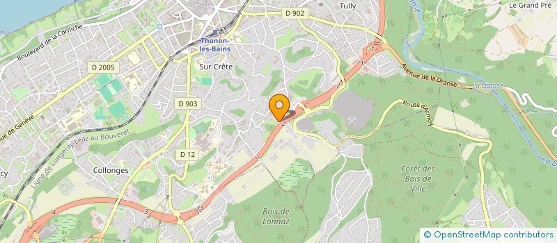 localisation de l'entreprise 897 610 507  à THONON-LES-BAINS