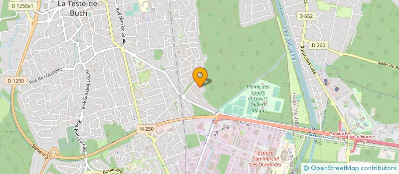 localisation de l'entreprise 897 629 283   LA TESTE-DE-BUCH