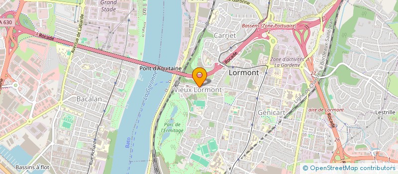 localisation de l'entreprise 897 635 306 à LORMONT