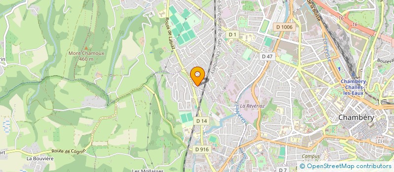 localisation de l'entreprise 897 642 641 à CHAMBERY