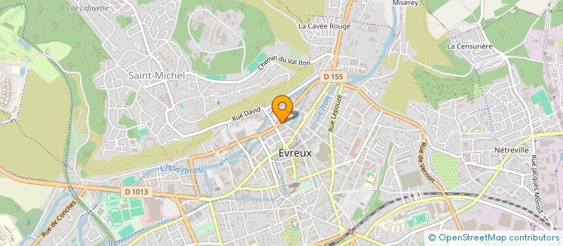 localisation de l'entreprise 897 653 242   EVREUX