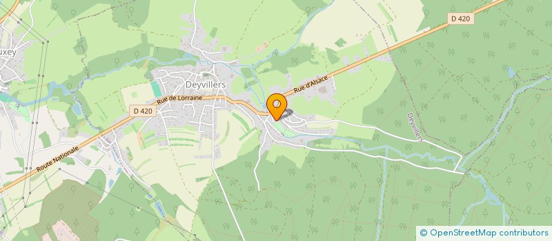 localisation de l'entreprise 897 655 213   DEYVILLERS