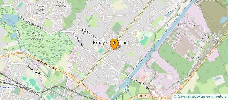 localisation de l'entreprise 897 658 639   BRUAY-SUR-L'ESCAUT