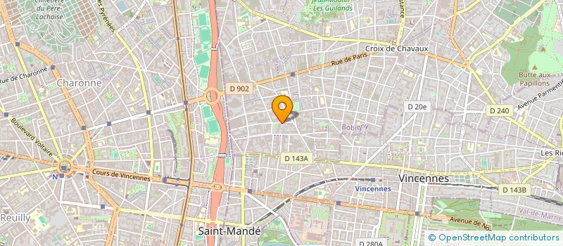 localisation de l'entreprise 897 670 840   MONTREUIL