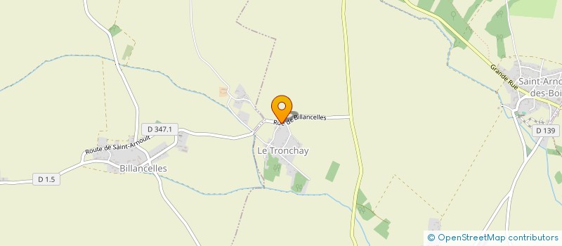 localisation de l'entreprise 897 673 646 à SAINT-ARNOULT-DES-BOIS