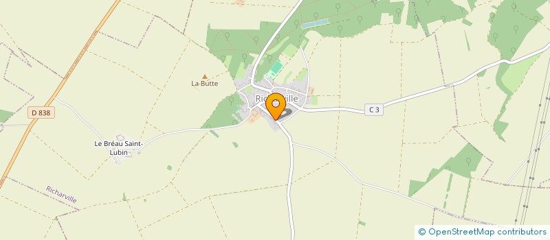 localisation de l'entreprise 897 673 901   LA CHAPELLE-D'AUNAINVILLE