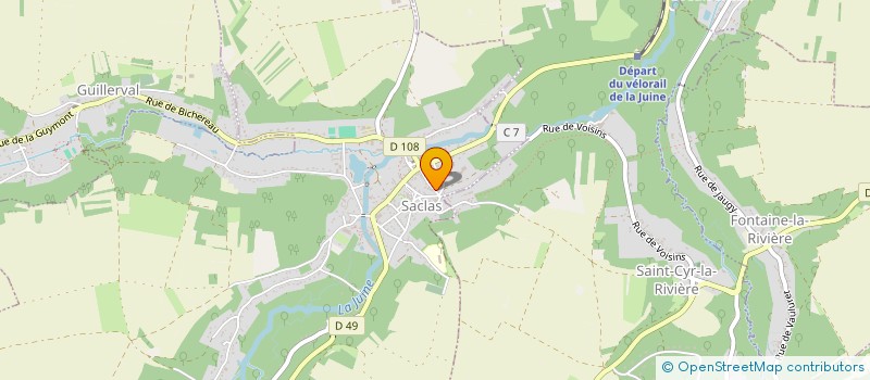 localisation de l'entreprise 897 676 094   SACLAS