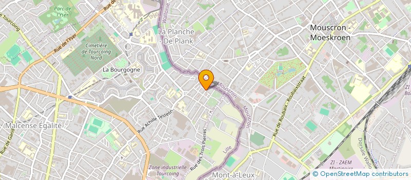 localisation de l'entreprise 897 678 009   TOURCOING