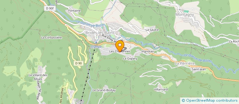 localisation de l'entreprise 897 679 346  à COURCHEVEL