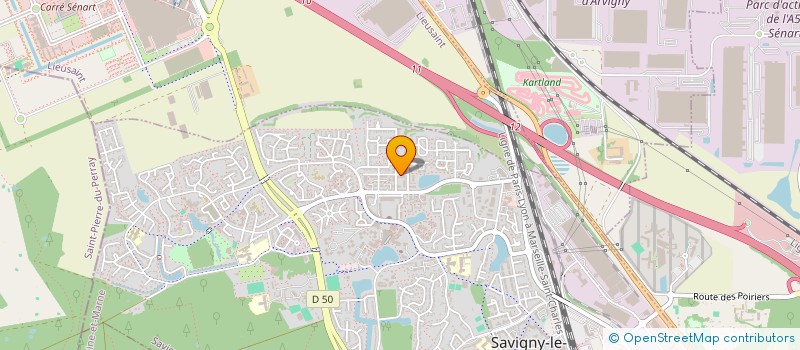 localisation de l'entreprise 897 684 999   SAVIGNY-LE-TEMPLE