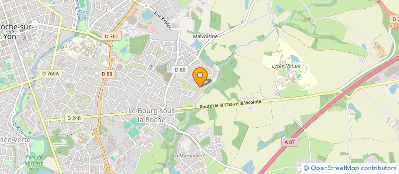 localisation de l'entreprise 897 698 536   LA ROCHE-SUR-YON