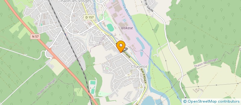 localisation de l'entreprise 897 700 860   CHAVELOT