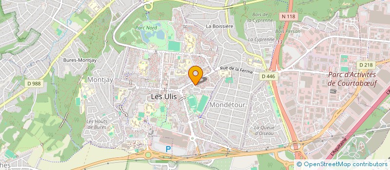 localisation de l'entreprise 897 714 762   LES ULIS