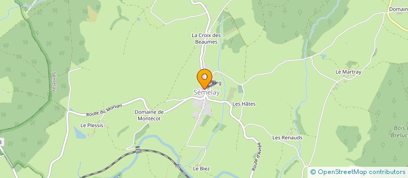 localisation de l'entreprise 897 720 157 à SEMELAY