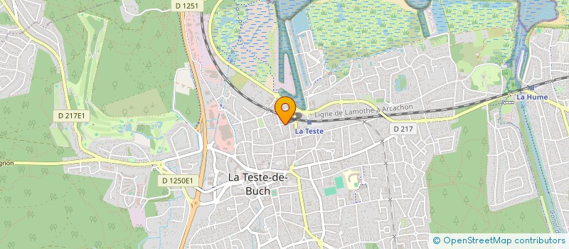 localisation de l'entreprise 897 724 068   LA TESTE-DE-BUCH