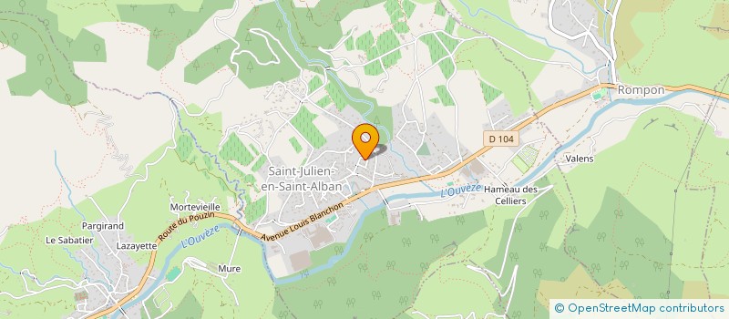 localisation de l'entreprise 897 746 079   SAINT-JULIEN-EN-SAINT-ALBAN