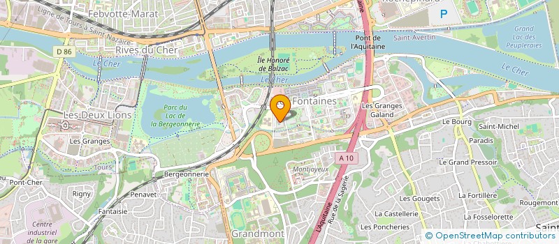 localisation de l'entreprise 897 749 487   JOUE-LES-TOURS