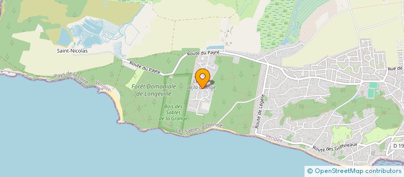 localisation de l'entreprise 897 756 946   JARD-SUR-MER