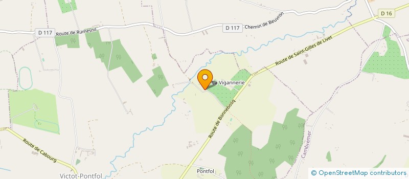 localisation de l'entreprise 897 761 524   VICTOT-PONTFOL