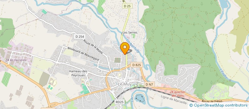 localisation de l'entreprise 897 803 029   LE MUY