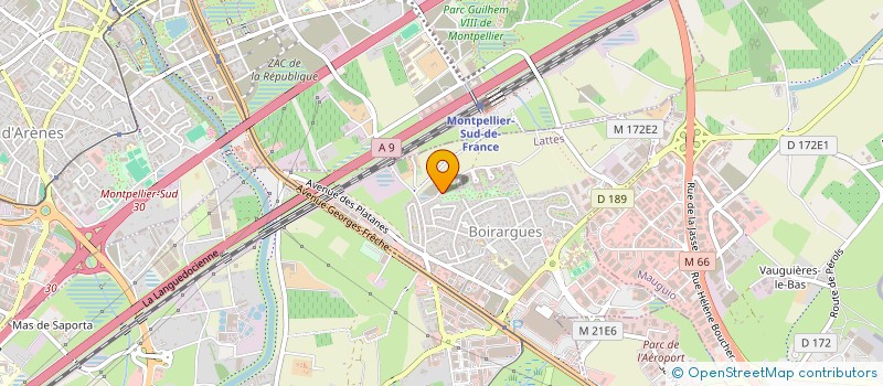 localisation de l'entreprise 897 808 465   SAINT-GELY-DU-FESC