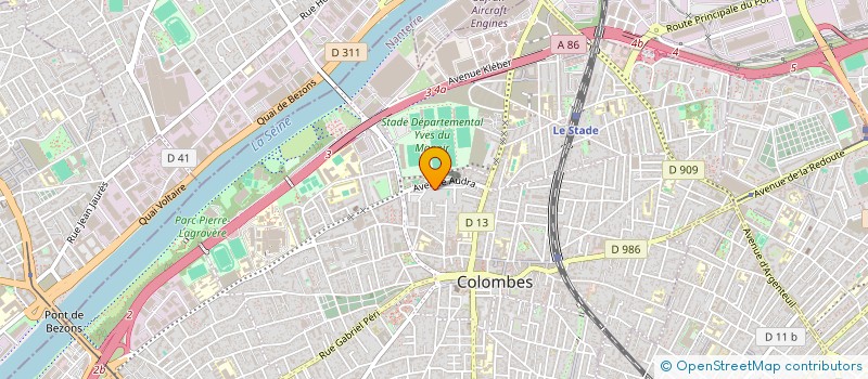 localisation de l'entreprise 897 814 265 à COLOMBES
