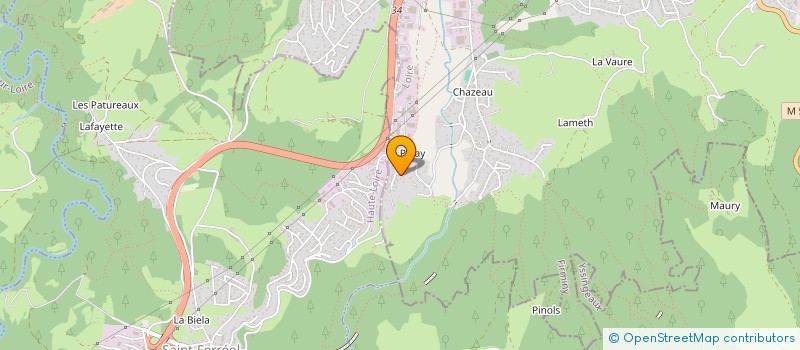 localisation de l'entreprise 897 832 523   FIRMINY