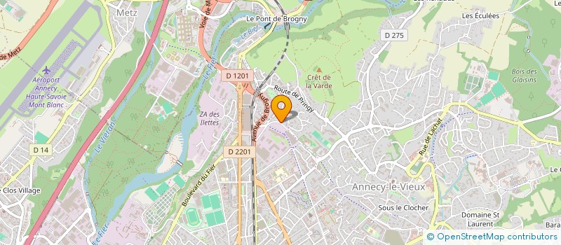 localisation de l'entreprise 897 833 695  à ANNECY
