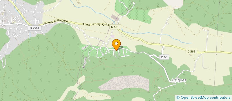 localisation de l'entreprise 897 836 607 à ARTIGUES