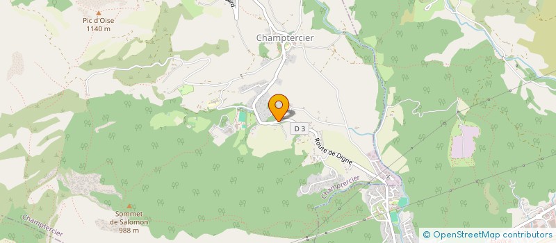 localisation de l'entreprise 897 851 093   CHAMPTERCIER