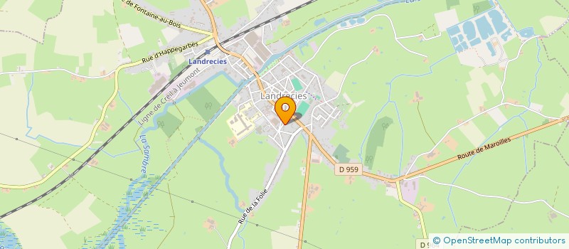 localisation de l'entreprise 897 859 252   LANDRECIES