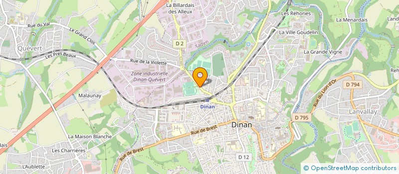 localisation de l'entreprise 897 868 014   DINAN