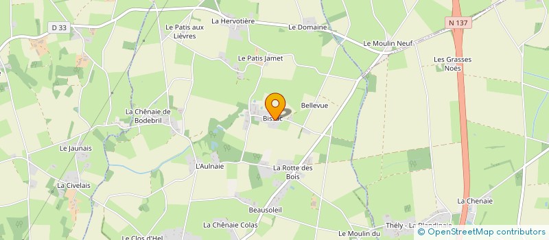 localisation de l'entreprise 897 872 255   LA CHEVALLERAIS