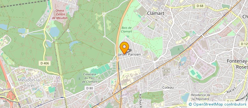 localisation de l'entreprise 897 873 451 à CLAMART