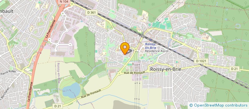 localisation de l'entreprise 897 880 795 à ROISSY-EN-BRIE