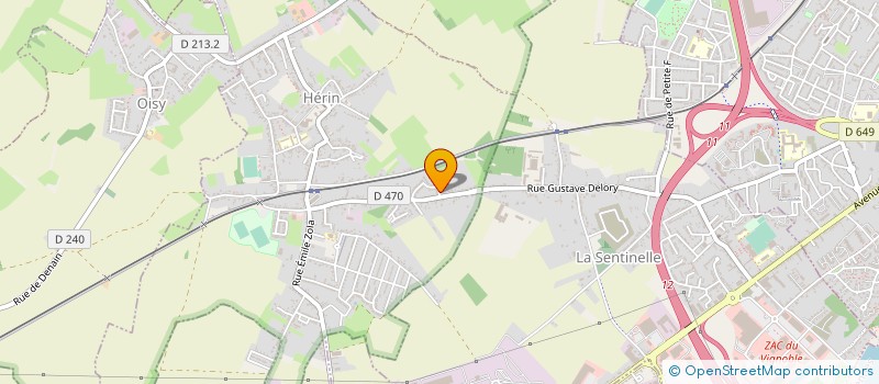localisation de l'entreprise 897 880 951  à DOUCHY-LES-MINES